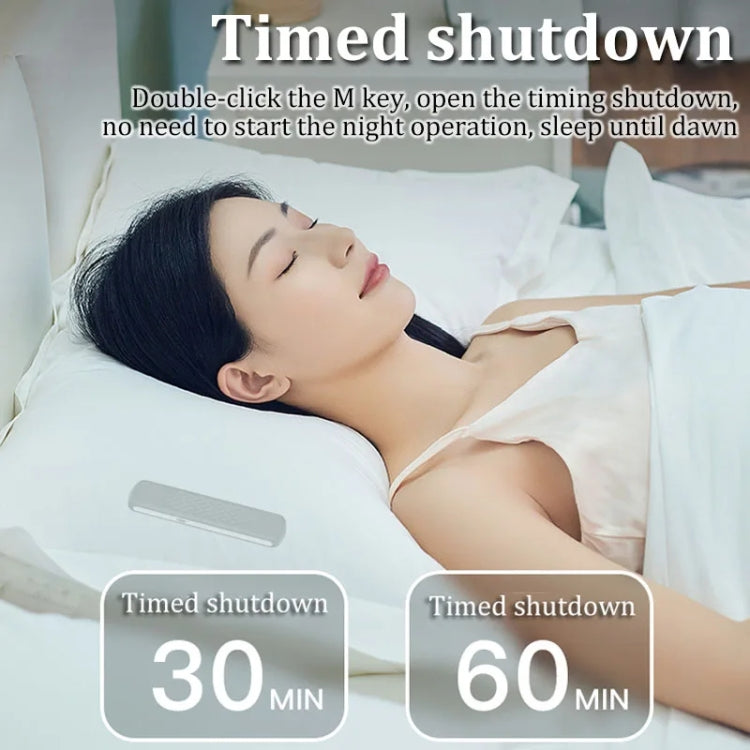 Soundproof Painless Bone Conduction Sleep Speaker Portable White Noise Sleeping Aid(White) - Massage & Relaxation by PMC TechLife | Online Shopping South Africa | PMC TechLife | Buy Now Pay Later Mobicred