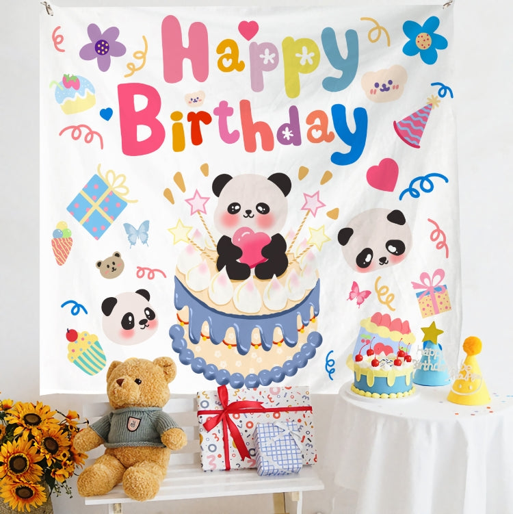 Birthday Layout Hanging Cloth Children Photo Wall Cloth, Size: 150x200cm Velvet(5) - Cartoon by PMC TechLife | Online Shopping South Africa | PMC TechLife | Buy Now Pay Later Mobicred