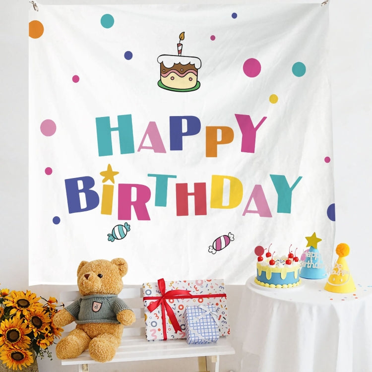 Birthday Layout Hanging Cloth Children Photo Wall Cloth, Size: 150x200cm Velvet(20) - Cartoon by PMC TechLife | Online Shopping South Africa | PMC TechLife | Buy Now Pay Later Mobicred