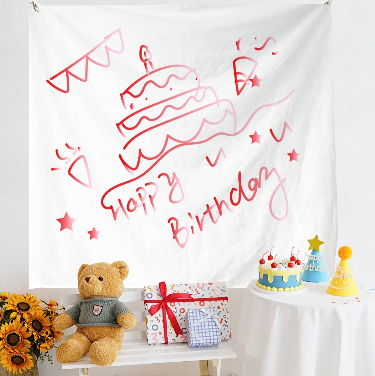 Birthday Layout Hanging Cloth Children Photo Wall Cloth, Size: 150x200cm Velvet(32) - Cartoon by PMC TechLife | Online Shopping South Africa | PMC TechLife | Buy Now Pay Later Mobicred