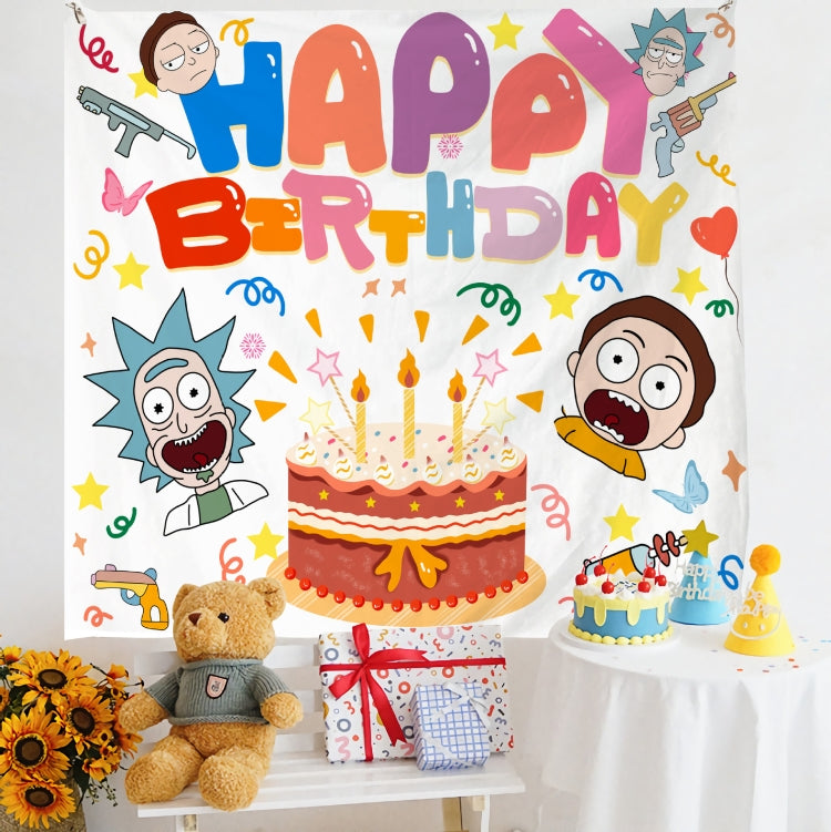 Birthday Layout Hanging Cloth Children Photo Wall Cloth, Size: 180x230cm Velvet(9) - Cartoon by PMC TechLife | Online Shopping South Africa | PMC TechLife | Buy Now Pay Later Mobicred