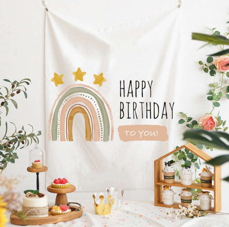 GT282 Birthday Background Cloth Party Scene Arranges Children Photos, Size: 150x200cm Velvet Cloth(13) - Birthday Party by PMC TechLife | Online Shopping South Africa | PMC TechLife | Buy Now Pay Later Mobicred