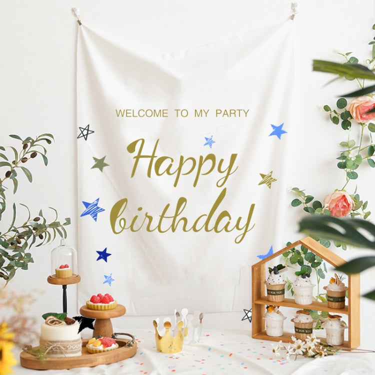 GT282 Birthday Background Cloth Party Scene Arranges Children Photos, Size: 150x200cm Velvet Cloth(17) - Birthday Party by PMC TechLife | Online Shopping South Africa | PMC TechLife | Buy Now Pay Later Mobicred