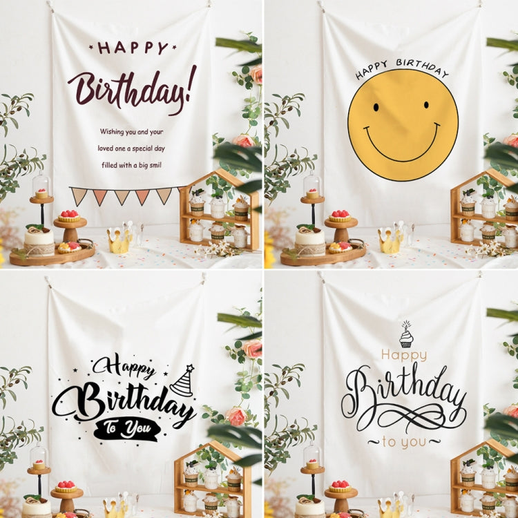 GT282 Birthday Background Cloth Party Scene Arranges Children Photos, Size: 150x200cm Velvet Cloth(7) - Birthday Party by PMC TechLife | Online Shopping South Africa | PMC TechLife | Buy Now Pay Later Mobicred