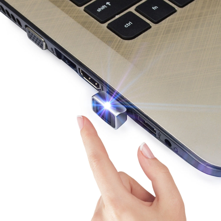 TRU7 USB Fingerprint Reader Module for Windows 8 / 10 / 11 Hello(Silver Gray) - Gadget by PMC Jewellery | Online Shopping South Africa | PMC Jewellery | Buy Now Pay Later Mobicred