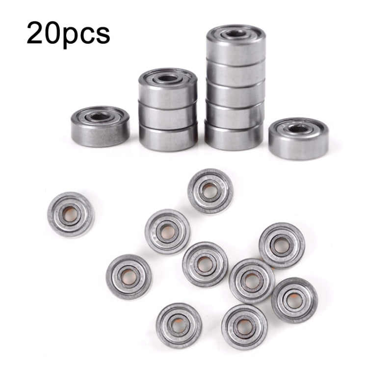 606zz 20pcs Miniature Bearings Silent Deep Groove Ball Bearings - free shipping - PMC TechLife - Order now!