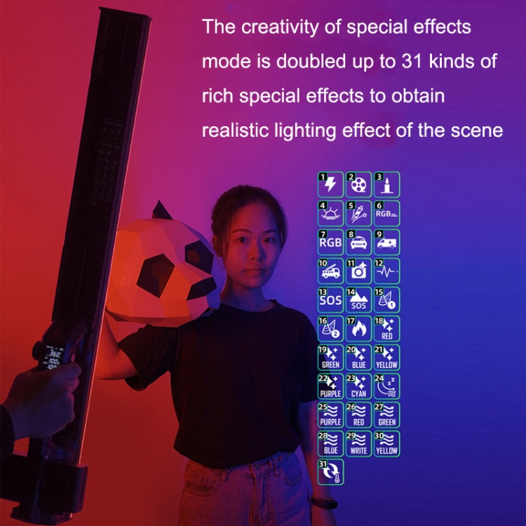 YONGNUO YN660 RGB Standard Version Colorful Stick Light Hand Holds LED Photography Fill Lights -  by PMC TechLife | Online Shopping South Africa | PMC TechLife | Buy Now Pay Later Mobicred