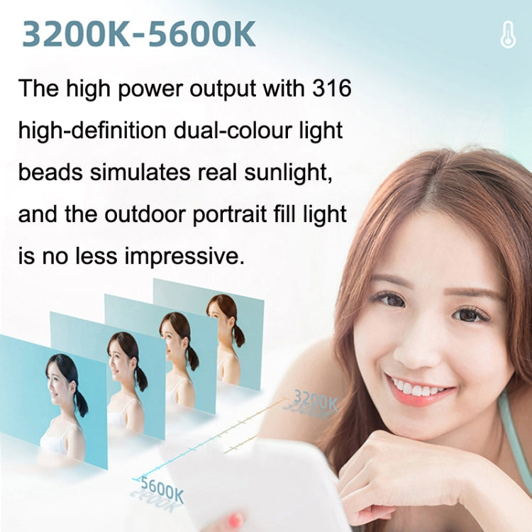 YONGNUO YN300IV Four Generations RGB Full Color Photography Lamp Double Color LED Fill Light, Style: EU Plug Power Adapter - free shipping - PMC TechLife - Order now!