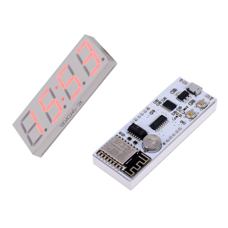 0.8 Inch Electronic Clock Movement Module WIFI Digital Tube Digital Time Display(Green) - free shipping - PMC TechLife - Order now!