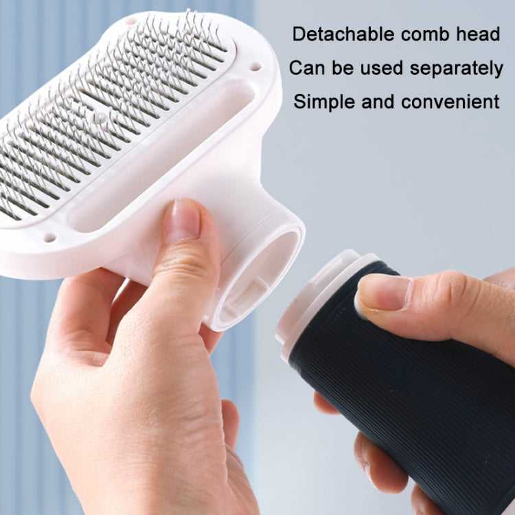 3 in 1 600W Pet Electric High Wind Hair Removal Blowing Combs, Specification: US Plug 110V(Gray) - Brushes & Combs by PMC TechLife | Online Shopping South Africa | PMC TechLife | Buy Now Pay Later Mobicred
