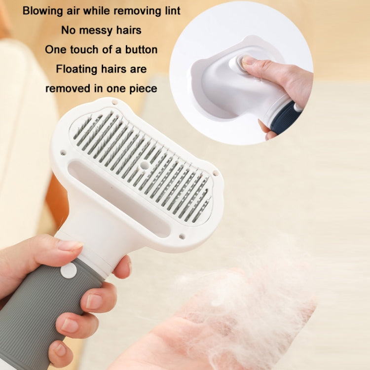 3 in 1 600W Pet Electric High Wind Hair Removal Blowing Combs, Specification: US Plug 110V(Yellow) - Grooming by PMC TechLife | Online Shopping South Africa | PMC TechLife | Buy Now Pay Later Mobicred