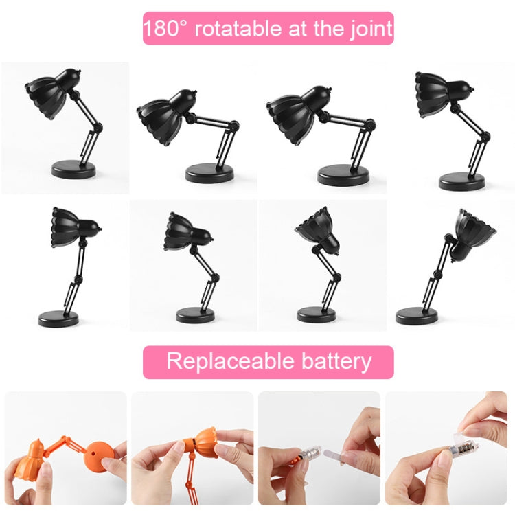 Flower Shape LED Mini Magnetic Table Lamp Foldable Bedside Night Light(09B White) - Bedside Light by PMc TechLife | Online Shopping South Africa | PMc TechLife | Buy Now Pay Later Mobicred