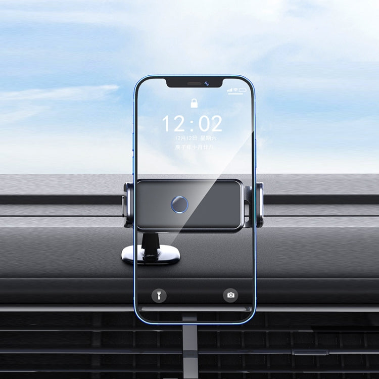 Car Air Outlet Smart Navigation Electric Mobile Phone Holder, Color: 660 Black - Car Holders by PMC TechLife | Online Shopping South Africa | PMC TechLife | Buy Now Pay Later Mobicred