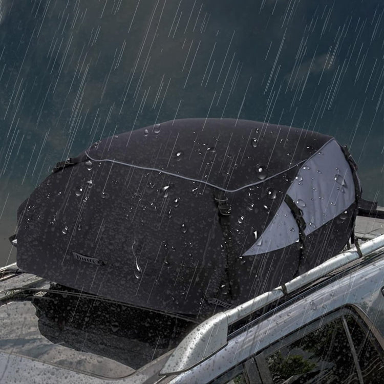 600D Oxford Cloth Car Luggage Bag Outdoor SUV Foldable Roof Bag, Size: L: 160 x 110 x 45cm(Black+Gray) - Roof Racks by PMC TechLife | Online Shopping South Africa | PMC TechLife | Buy Now Pay Later Mobicred