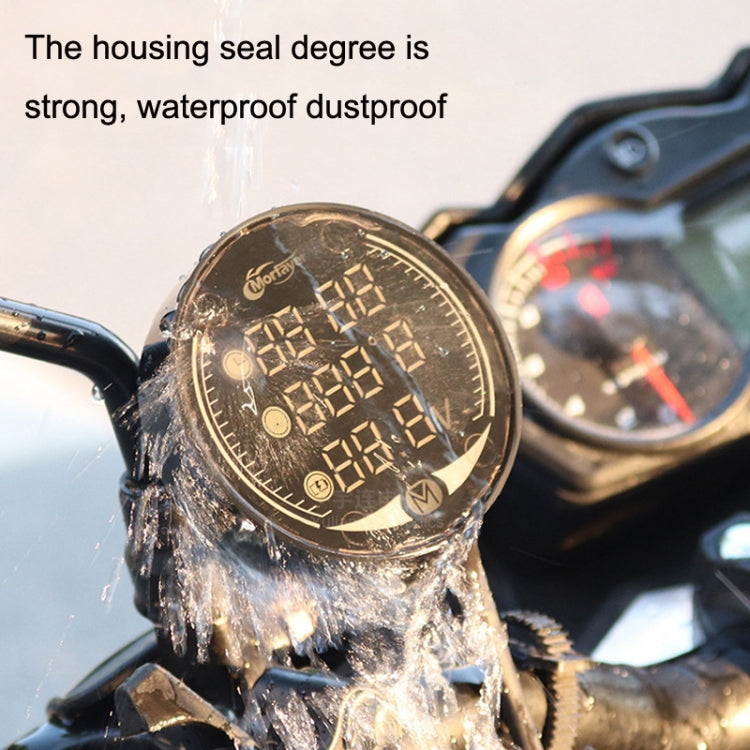 Morfayer YL-M05 5 In 1 Water Temperature Model 9-24V LED Night Vision Motorcycle Modification Instrument - Electrical Instruments by PMC TechLife | Online Shopping South Africa | PMC TechLife | Buy Now Pay Later Mobicred