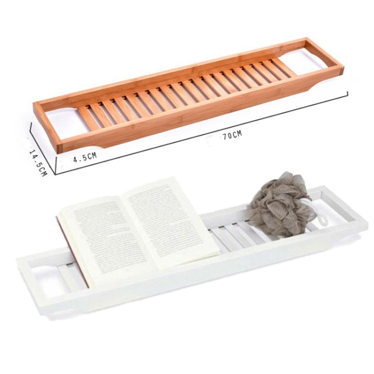 Bamboo Non-slip Bathtub Shelf Multifunctional Soaking Shelf, Color: Bamboo Color - Shelves by PMC TechLife | Online Shopping South Africa | PMC TechLife