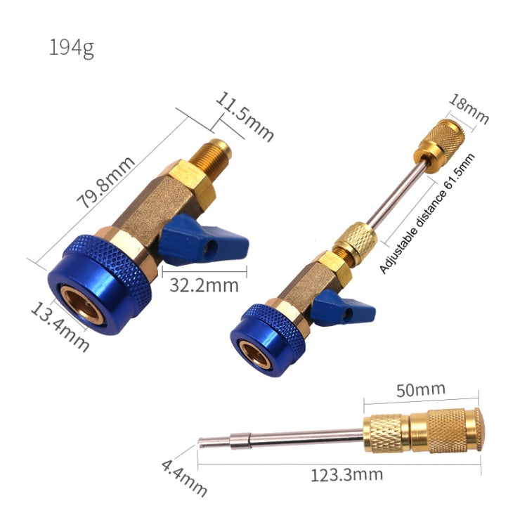 Automobile Air Conditioning Pipe Valve Core Disassembly Tool(Low Pressure) - Air Conditioning System by PMC TechLife | Online Shopping South Africa | PMC TechLife | Buy Now Pay Later Mobicred