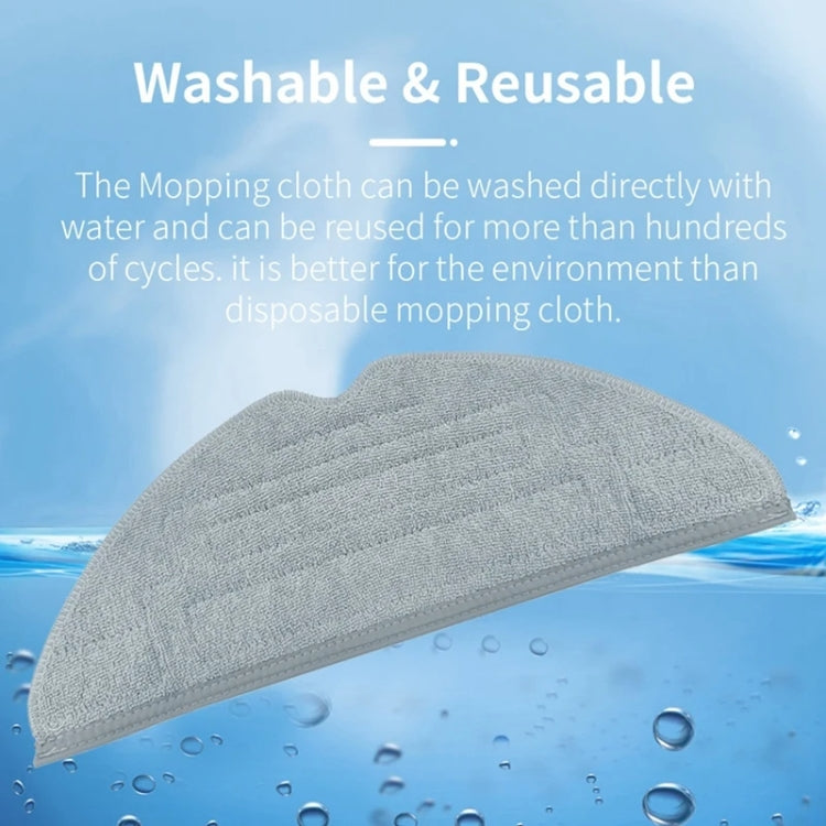 For Roborock G20 / S8 Pro ULTRA Vacuum Cleaner Mop Cloth Accessories US Version Gray - free shipping - PMc TechLife - Order now!