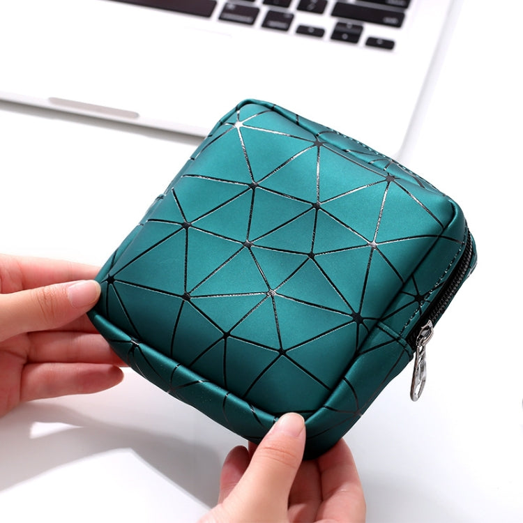 XH8214 Portable Sanitary Napkin Storage Bag Large Capacity Waterproof Coin Bag(Plant Green) - free shipping - PMC TechLife - Order now!