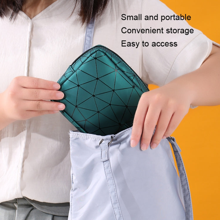 XH8214 Portable Sanitary Napkin Storage Bag Large Capacity Waterproof Coin Bag(Plant Green) - free shipping - PMC TechLife - Order now!