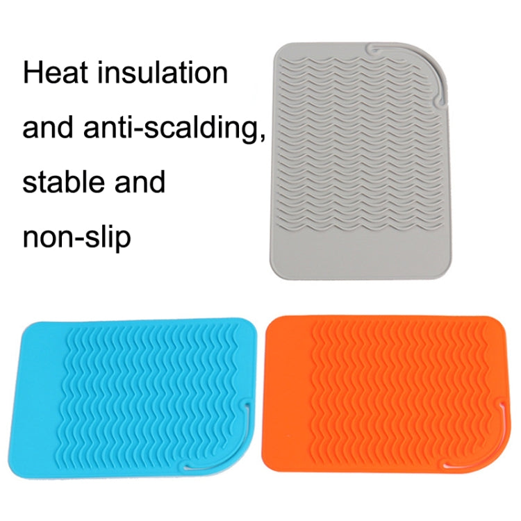 Curl Rod Insulation Sleeve Straight Hair Silicone Heat Insulation Pad(Orange) - free shipping - PMC TechLife - Order now!