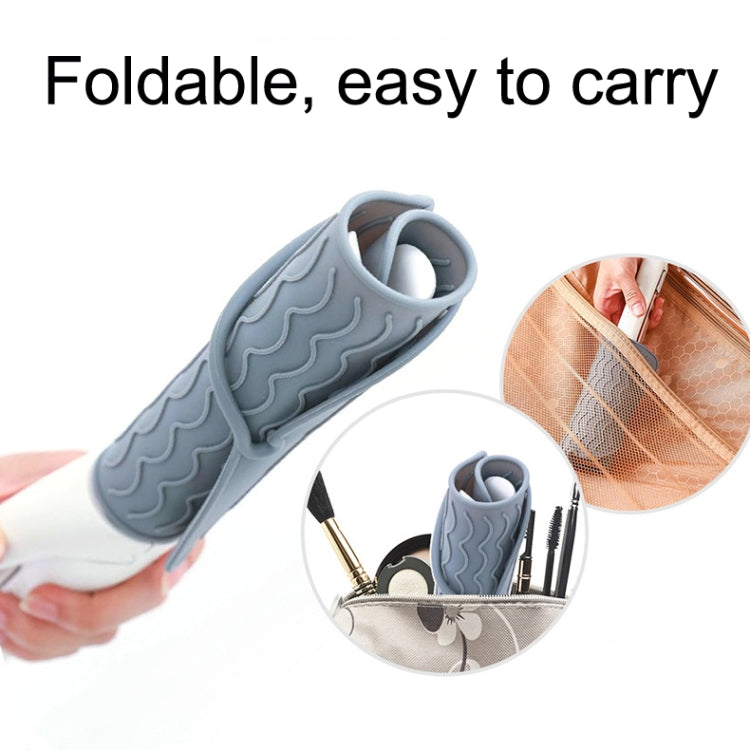 Curl Rod Insulation Sleeve Straight Hair Silicone Heat Insulation Pad(Blue) - free shipping - PMC TechLife - Order now!