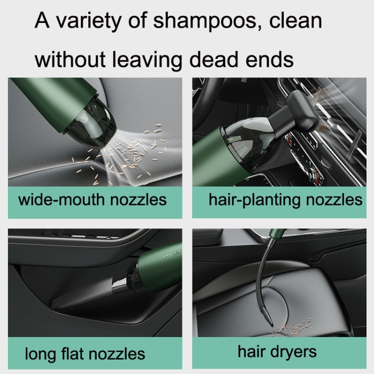 P02 Vehicles / Household High Power Large Suction Portable Wireless Handheld Vacuum Cleaner(Star Black) - Vacuum Cleaner by PMC TechLife | Online Shopping South Africa | PMC TechLife | Buy Now Pay Later Mobicred