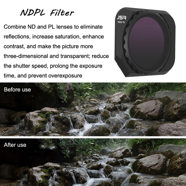 JSR JSR-1008 For DJI Mavic 3 Classic Youth Edition Drone Filter, Style: ND16PL - Lens Filter by JSR | Online Shopping South Africa | PMC TechLife | Buy Now Pay Later Mobicred