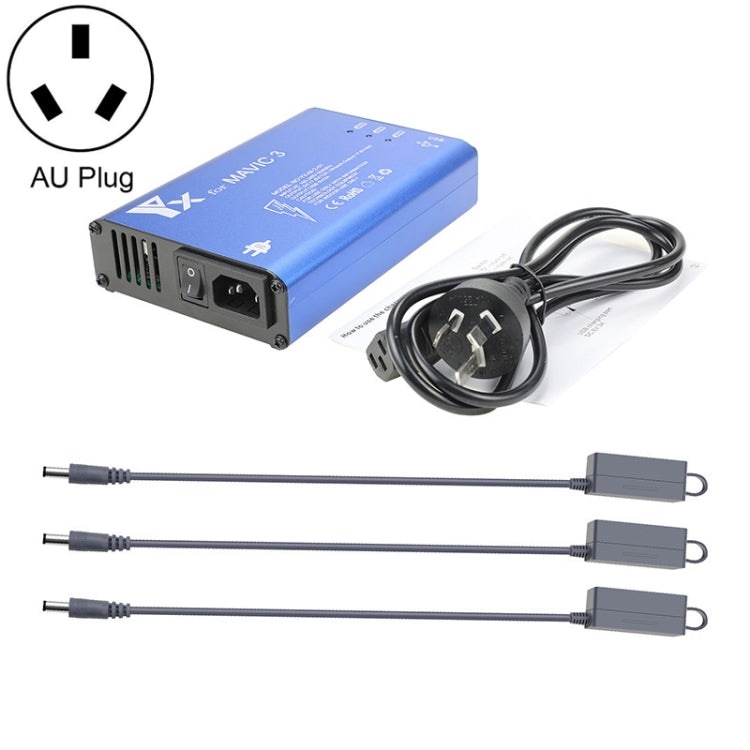 for DJI Mavic 3 YX 1 to 5 Charger With Switch(AU Plug) - Charger by PMC TechLife | Online Shopping South Africa | PMC TechLife | Buy Now Pay Later Mobicred