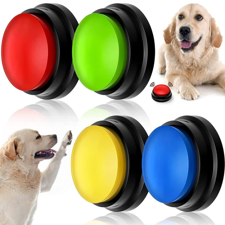 Pet Communication Button Dog Vocal Box Recording Vocalizer, Style: Recording Model(Pink) - Training Aids by PMC TechLife | Online Shopping South Africa | PMC TechLife | Buy Now Pay Later Mobicred