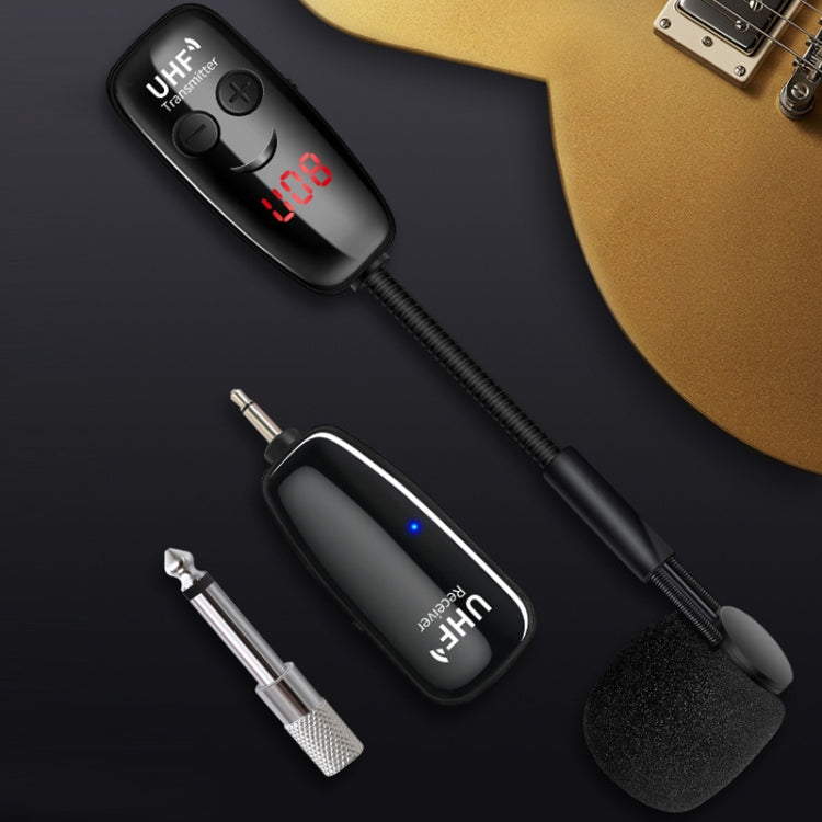 Saxophone Outdoor Performance Wireless Microphone Pickup(Black) - Wind Instruments by PMC TechLife | Online Shopping South Africa | PMC TechLife