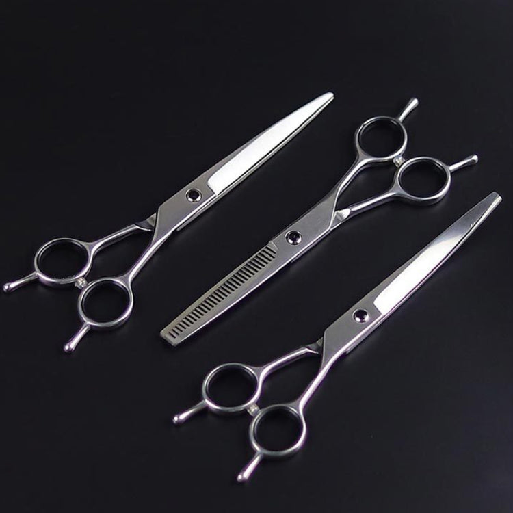 Pet Grooming Scissors Dog Cat Hair Trimming Haircutting Tools, Style: 7.0 inch Straight Shear - Scissors by PMC TechLife | Online Shopping South Africa | PMC TechLife