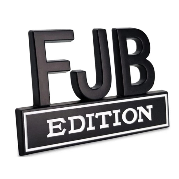 5pcs Car Body Rear Modification Plate Label(Black White) - Decorative Sticker by PMC Jewellery | Online Shopping South Africa | PMC Jewellery | Buy Now Pay Later Mobicred