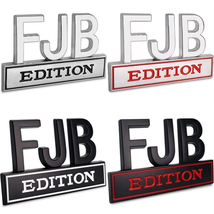5pcs Car Body Rear Modification Plate Label(Black Red) - Decorative Sticker by PMC Jewellery | Online Shopping South Africa | PMC Jewellery | Buy Now Pay Later Mobicred