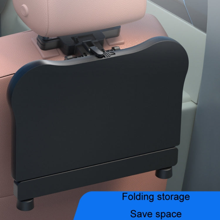 Car Seat Back Multifunctional Adjustable Travel Cup Table Computer Holder(A08 Black+Non-slip Pad) - Stowing Tidying by PMC TechLife | Online Shopping South Africa | PMC TechLife | Buy Now Pay Later Mobicred