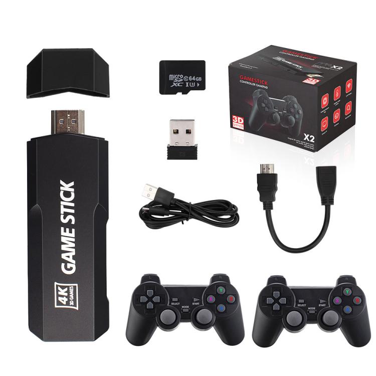 GD10 2.4G Wireless 4K HD TV Game Console PSP Game Box 32G Built-in 15,000 Games - free shipping - PMC TechLife - Order now!