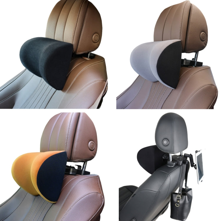 A09 5D Car Universal Adjustment U-shaped Memory Foam Headrest, Color: With Phone Holder - Seat Accessories by PMC TechLife | Online Shopping South Africa | PMC TechLife | Buy Now Pay Later Mobicred