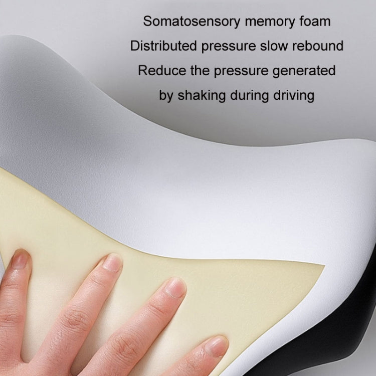 A09 5D Car Universal Adjustment U-shaped Memory Foam Headrest, Color: With Phone Holder - Seat Accessories by PMC TechLife | Online Shopping South Africa | PMC TechLife | Buy Now Pay Later Mobicred