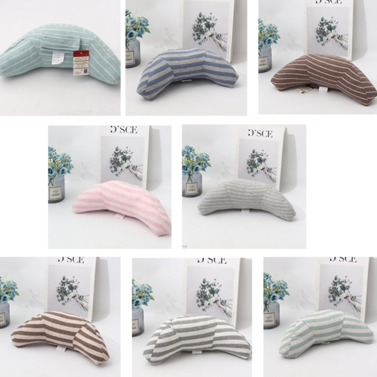 2pcs Children Neck Headrest Comfortable Shoulder Cover Car Neck Guard Pillow(Green Strip) - free shipping - PMC Jewellery - Order now!