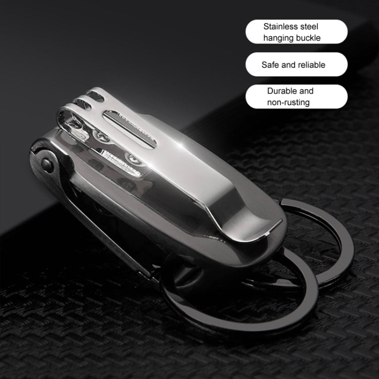 HONEST Metal Spring Clip Keychain Car Key Holder Waist Hanging Buckle(Golden) - free shipping - PMC TechLife - Order now!