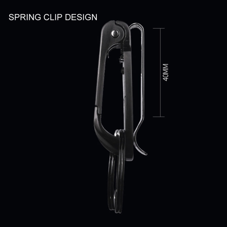 HONEST Metal Spring Clip Keychain Car Key Holder Waist Hanging Buckle(Golden) - free shipping - PMC TechLife - Order now!