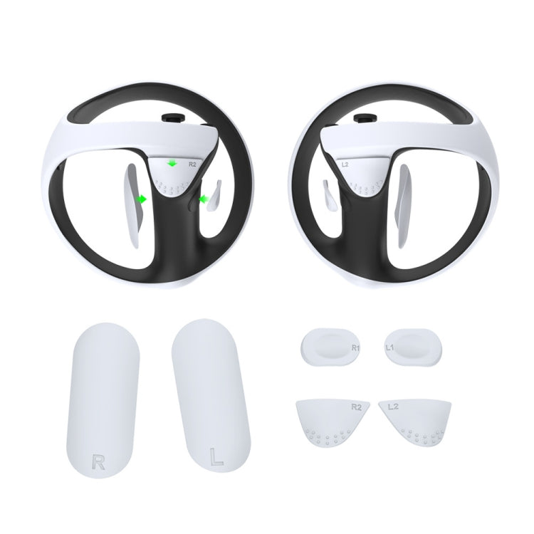 For PS VR2 DOBE Non-Slip Silicone Pad Kit Handle Button Protector - VR Accessories by DOBE | Online Shopping South Africa | PMC TechLife | Buy Now Pay Later Mobicred