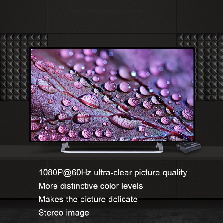 BW-HE60U HDMI Extender 60m RJ45 To HDMI Network Cable Transmission - Amplifier by PMC Jewellery | Online Shopping South Africa | PMC Jewellery | Buy Now Pay Later Mobicred