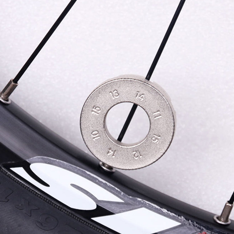 Silver 8 Port+Spoke Wrench Chrome Molybdenum Steel Mountain Bike Spoke Wrench Set - Maintenance tools by PMc TechLife | Online Shopping South Africa | PMc TechLife | Buy Now Pay Later Mobicred