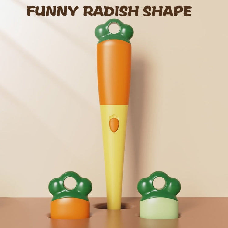 Long Handle Household Multifunctional Cup Washing Brush Carrot Shape 3 In 1 Cleaning Brush(Green) - Cleaning Tools by PMc TechLife | Online Shopping South Africa | PMc TechLife | Buy Now Pay Later Mobicred
