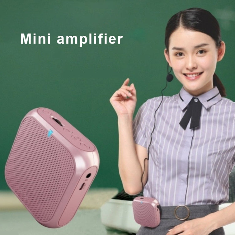 Rolton K400 Mini Audio Speaker Megaphone Voice Amplifier  Support FM Radio TF MP3(White) - Microphone by Rolton | Online Shopping South Africa | PMC TechLife | Buy Now Pay Later Mobicred