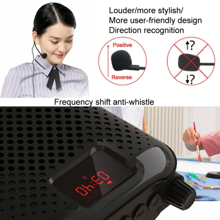 Rolton K500 Bluetooth Audio Speaker Megaphone Voice Amplifier Support FM TF Recording(Red) - Microphone by Rolton | Online Shopping South Africa | PMC TechLife | Buy Now Pay Later Mobicred