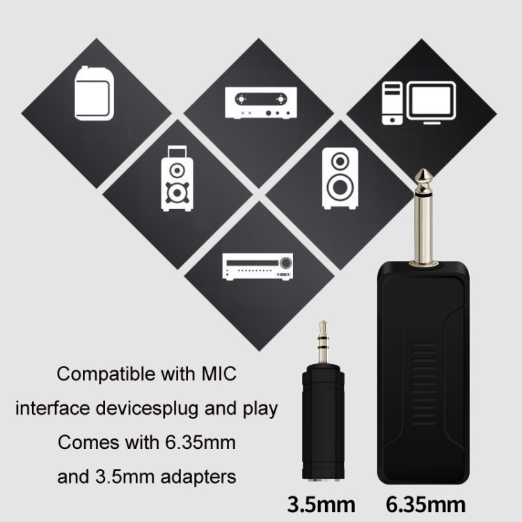One For Two Outdoor Wireless Microphone Audio Headset Amplifier Loudspeaker(Black) - Microphone by PMC TechLife | Online Shopping South Africa | PMC TechLife | Buy Now Pay Later Mobicred