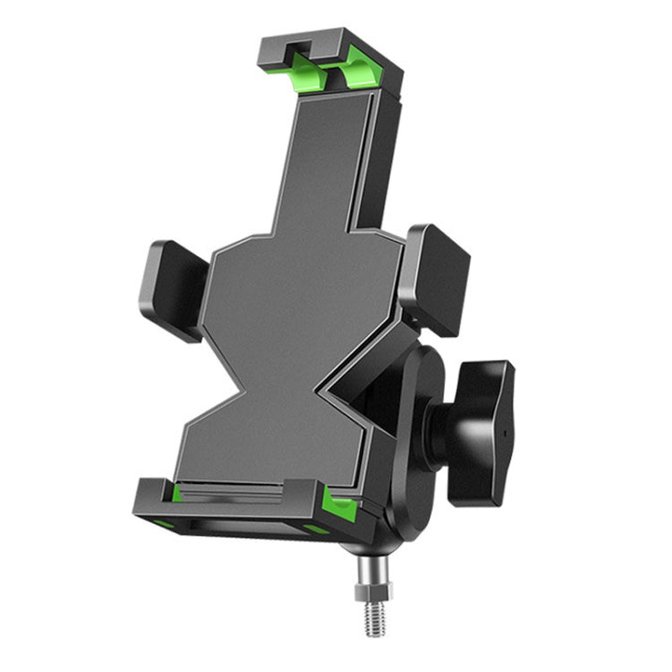 A04 Metal Motorcycle Mobile Phone Navigation Bracket Bicycle Frame Multifunctional Car Fixed Clamp(M8 Ball Header Installation Model) - Holder by PMC TechLife | Online Shopping South Africa | PMC TechLife | Buy Now Pay Later Mobicred