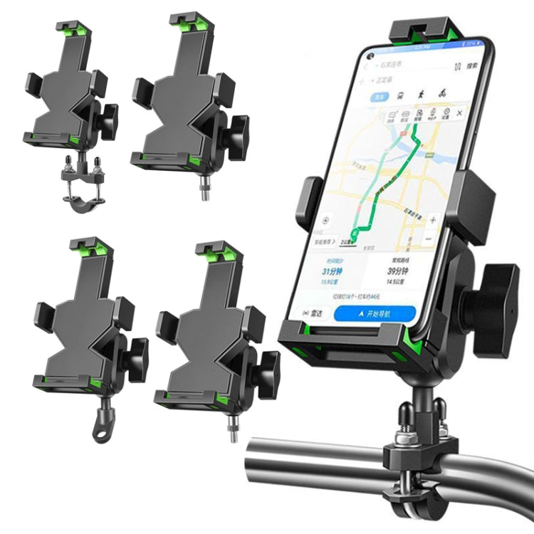 A04 Metal Motorcycle Mobile Phone Navigation Bracket Bicycle Frame Multifunctional Car Fixed Clamp(U Car Handlebar Model) - Holder by PMC TechLife | Online Shopping South Africa | PMC TechLife | Buy Now Pay Later Mobicred